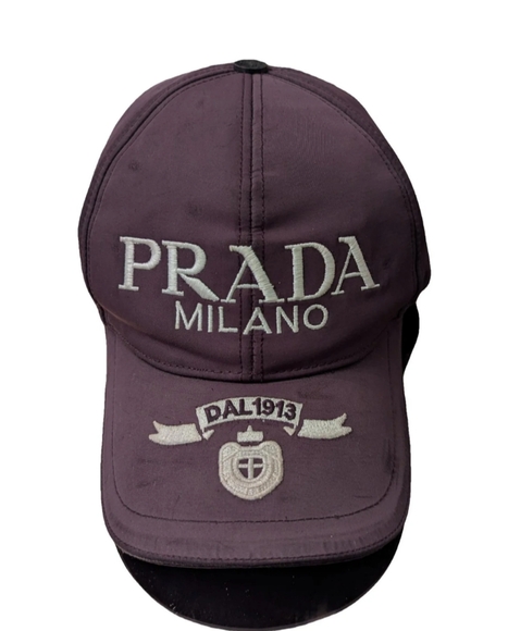 Prada Milano Dark Grey Cap - Picture 1 of 5